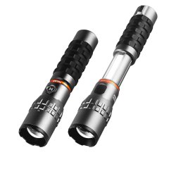 NEBO SLYDE KING 2K Flashlight and Work Light - USB-C Rechargeable - 2,000-Lumen LED Flashlight & 500-Lumen Work Light