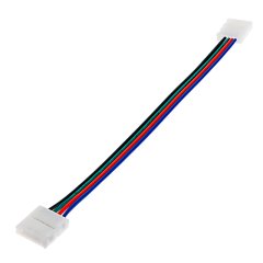 NFLS10-4CSH 4 Contact 10mm Flexible Light Strip Interconnect - Interconnect