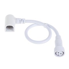 1ft Top Power Cable for Top Bend LED Neon Strip Light - 90° Strip to Screw Connector - NFTB-ES30