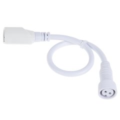 1ft Straight Power Cable for Top Bend LED Neon Strip Light - Strip to Screw Connector - NFTB-TS30