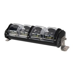 RGB Backlit Off-Road 10" LED Light Bar - Adjustable Flood / Spot and Driving Beam - 6,200 Lumens