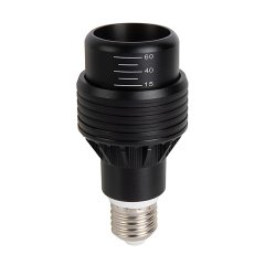 12W PAR20 - Selectable Beam Angle - LED Light Bulb - 39W Equivalent - Black - 630 Lumens