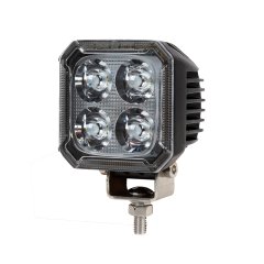 3" LED Light Pod - 40W Square Off-Road Light - 4,000 Lumens - Spot / Flood Beam - Single / 2-Pack