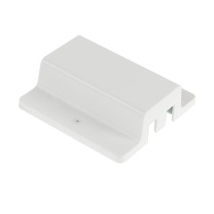 White Floating Canopy Power Feed - Halo Track - 120 VAC
