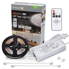 Armacost Lighting RibbonFlex Pro Warm White Tape Light Kit with Remote - 2.5m - 3000K