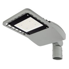 60W LED Street/Roadway Area Light - 8,400 Lumens - Optional Photocell Sensor - 175W MH Equivalent - 3000K/4000K - Knuckle Slipfitter Mount