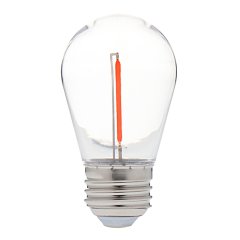 S14 LED Light Bulb - Single Color LED Filament Bulb - 15W Equivalent - 60 Lumens