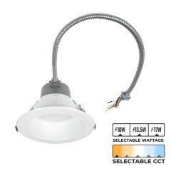 Green Creative 6" SelectFIT G2 LED Downlight - DualDim Technology - Selectable Wattage - Selectable CCT - 10W / 13.5W / 17W - 2700K / 3000K / 3500K / 4000K / 5000K