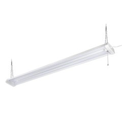 42W Linkable LED Shop Light - 4’ - LED Garage Light with Pull Chain - 4500 Lumens - 5000K/4000K