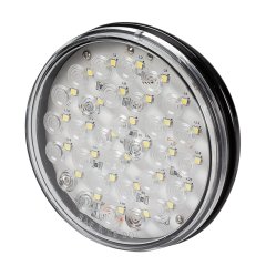 LED Trailer Backup Light - 4" Round - 30 LEDs - White