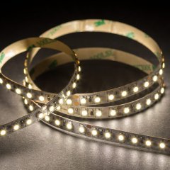 Custom Length Single Color LED Strip Light - Eco Series Tape Light - 24V - IP20 - 250 lm/ft - Warm White 3000K - Custom Length