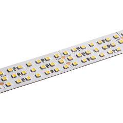 5m White Triple Row LED Strip Light - 24V - IP20 - 3000K/4000K