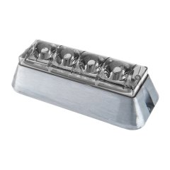 Grille and Surface Mount Strobe Light - 4W - White