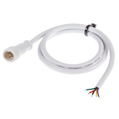 RGBW and RGB+W Cable to Cable Connector - 0.5m - Female Connector - STW Series Compatible - Waterproof