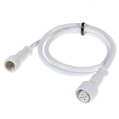 RGBW and RGB+W Jumper Cable - 0.5m - Male to Female Connector - STW Series Compatible - Waterproof