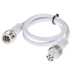 RGB+CCT Jumper Cable - 0.5m - Male to Female Connector - STW Series Compatible - Waterproof