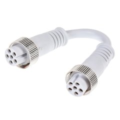 RGB+CCT Jumper Cable - 50mm - Male to Male Connector - STW Series Compatible - Waterproof