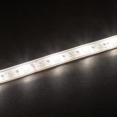 5m RGB+W LED Strip Light - Color-Changing LED Tape Light - 24V - IP68 Waterproof - Warm White - 196.9in (16.40ft)