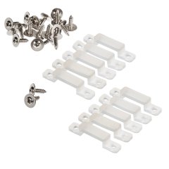 10mm Silicone Mounting Clip and Screws for STW Series Waterproof Strip Lights