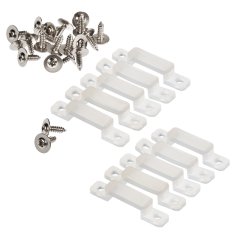 12mm Silicone Mounting Clip and Screws for STW Series Waterproof Strip Lights