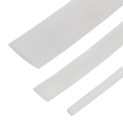 Clear Single Wall Heat Shrink Tubing - 6&quot; Long