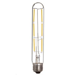 5W T10 LED Light Bulb - 450 Lumens - 40W Incandescent Equivalent - 7in - E26/E27 - 2700K - Warm White