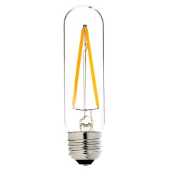 T10 LED Filament Bulb - 25W Equivalent Vintage Light Bulb - Radio Style - Dimmable - 177 Lumens - Ultra Warm White
