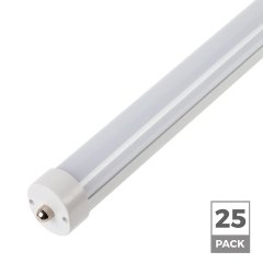 36W T8/T12 LED Tube - 4320 Lumens - 8ft - Ballast Bypass Type B - 59W Equivalent - 5000K - 25 Pack