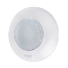 LED Interior Dome Light with Switch - Door Switch Compatible - 5-1/2" Round - 3000K / 4000K