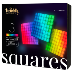 Twinkly Squares - Extension Pack - App-Controlled LED Panels - RGB Pixels