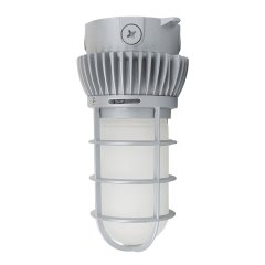 20W Vapor Tight LED Jelly Jar Light - 1,800 Lumens - Caged Ceiling Light - 4000K Natural White