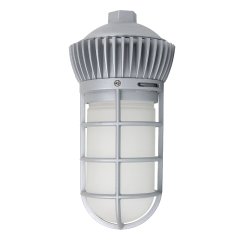 20W Vapor Tight LED Jelly Jar Light - 1,800 Lumens - Caged Pendant Light - 4000K Natural White