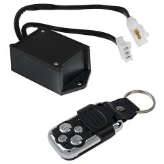 Strobe Light Controller with Wireless Key Fob Remote for Wire Harness - 11 Strobe Patterns - Key Fob Remote Control and Receiver