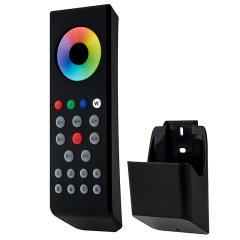 Wireless RGBW 8 Zone LED Remote w/ Cradle for EZ Dimmer Controller