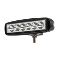 Off-Road LED Work Light / LED Driving Light - 6" Rectangle - 17W - 1,920 Lumens