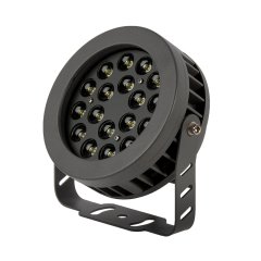 18W LED Flag Light - 18° Beam - 12-30' pole - Landscape Spotlight - 5000K