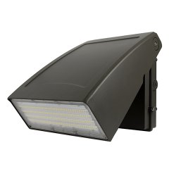 120W Adjustable Full Cutoff LED Wall Pack - 15600 Lumens - 400W MH Equivalent - 5000K/3000K - Warm White