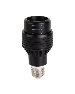 12W PAR20 - Selectable Beam Angle - LED Light Bulb - 39W Equivalent - Black - 630 Lumens