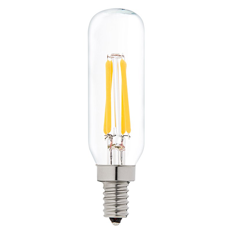 T8 Candelabra LED Vintage Light Bulb 40 Watt Equiv. Radio Style