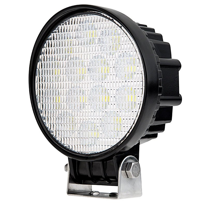 Off-Road LED Work Light / LED Driving Light with Push-Button Switch - 5  Round - 42W - 2,000 Lumens