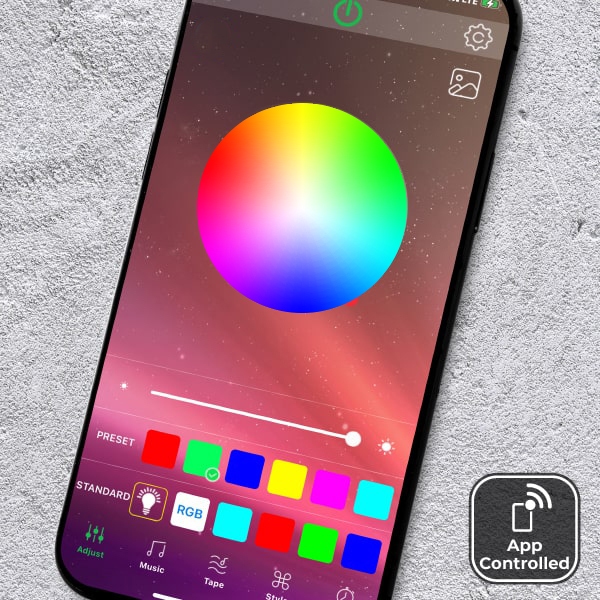 Customize with the App