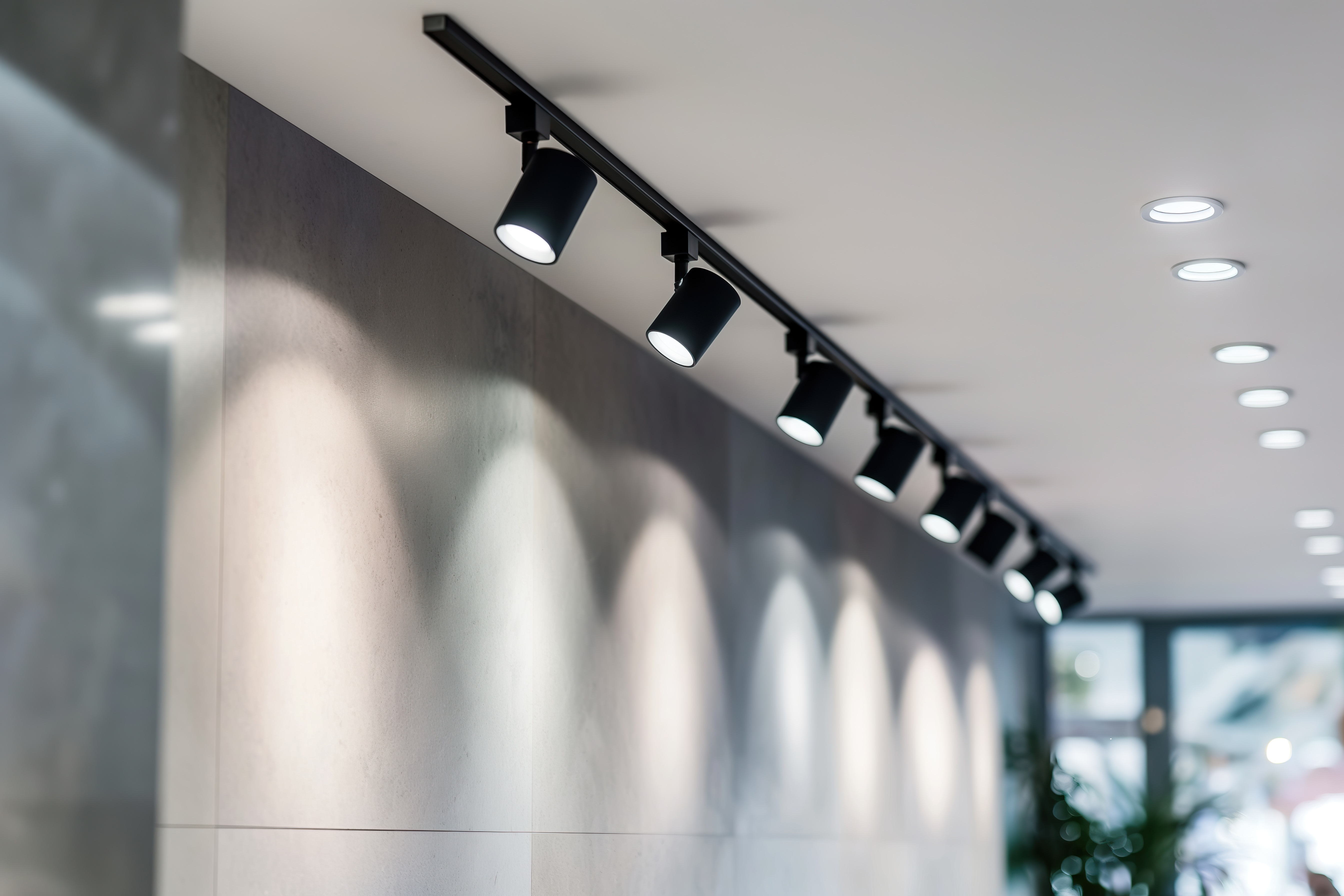 Single circuit track lighting