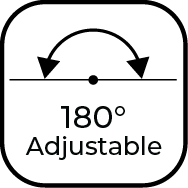 180 Degree Adjustable